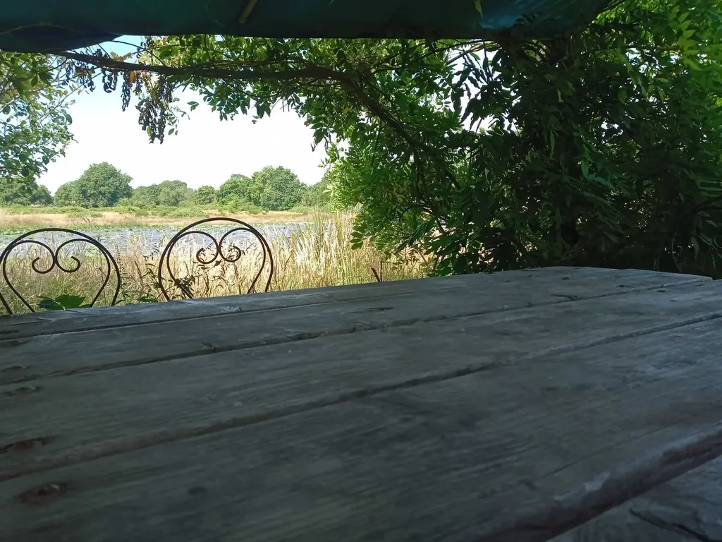 Camping avec vue sur les cultures